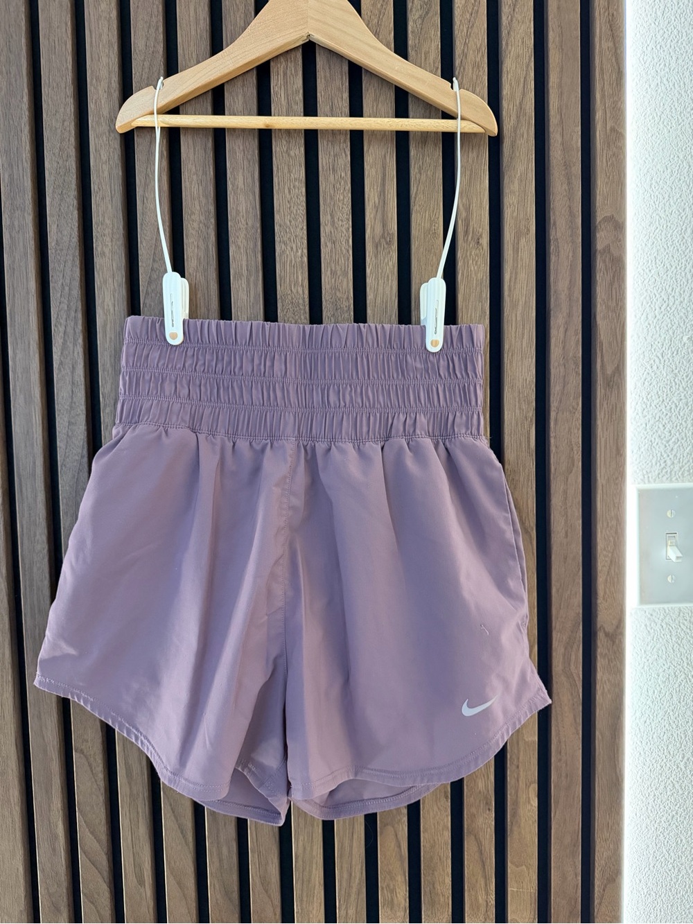 Nike Muave Women's High-Waist Running Shorts